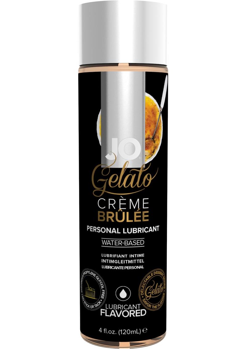 JO Gelato Water Based Flavored Lubricant Creme Brulee