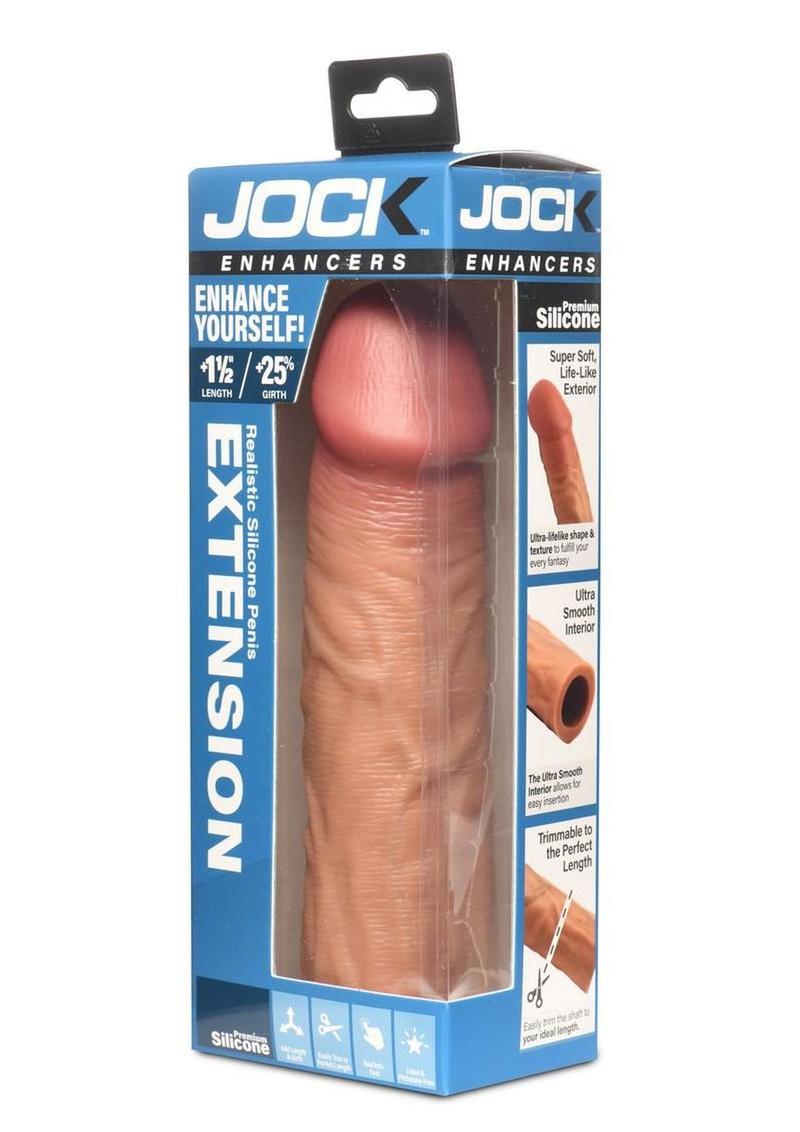 Jock Enhancers Silicone Penis Extension Sleeve