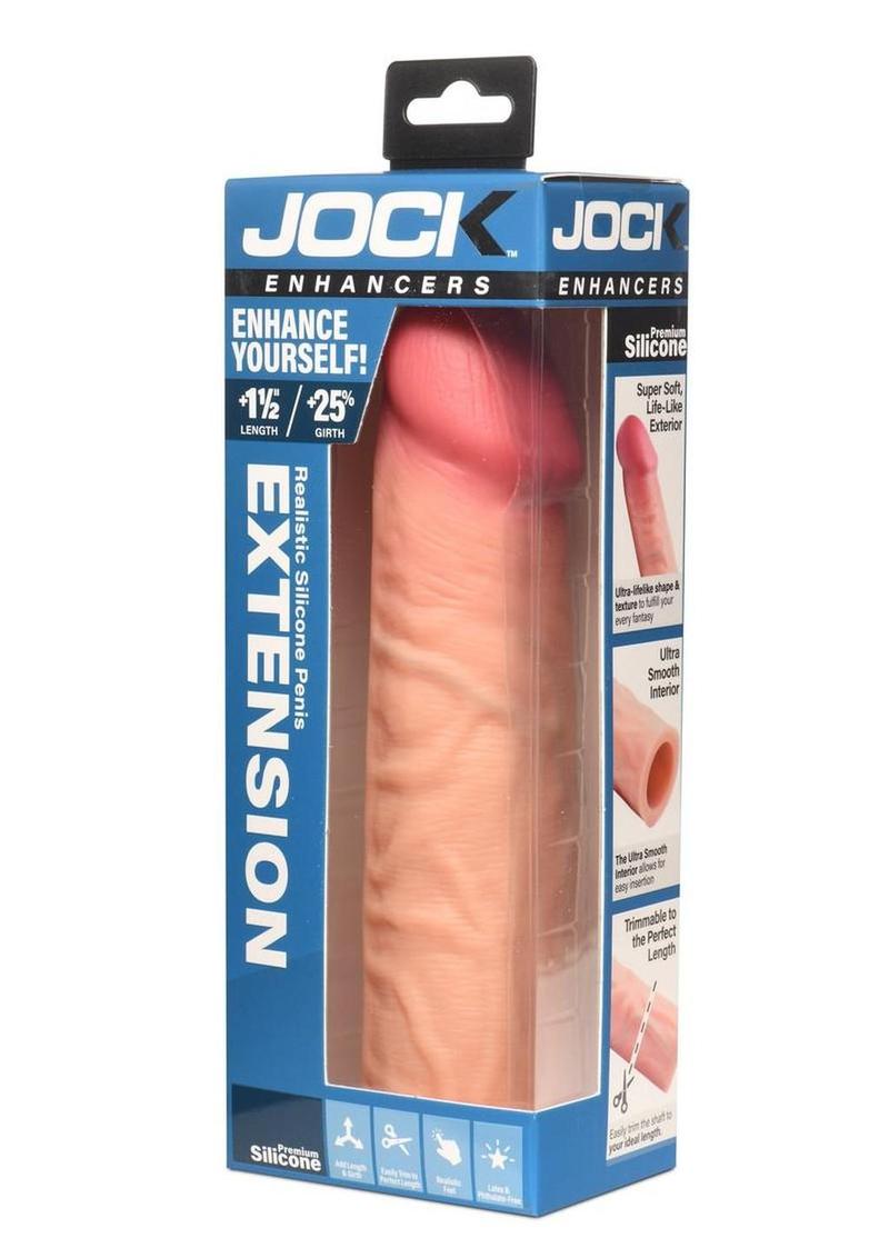 Jock Enhancers Silicone Penis Extension Sleeve