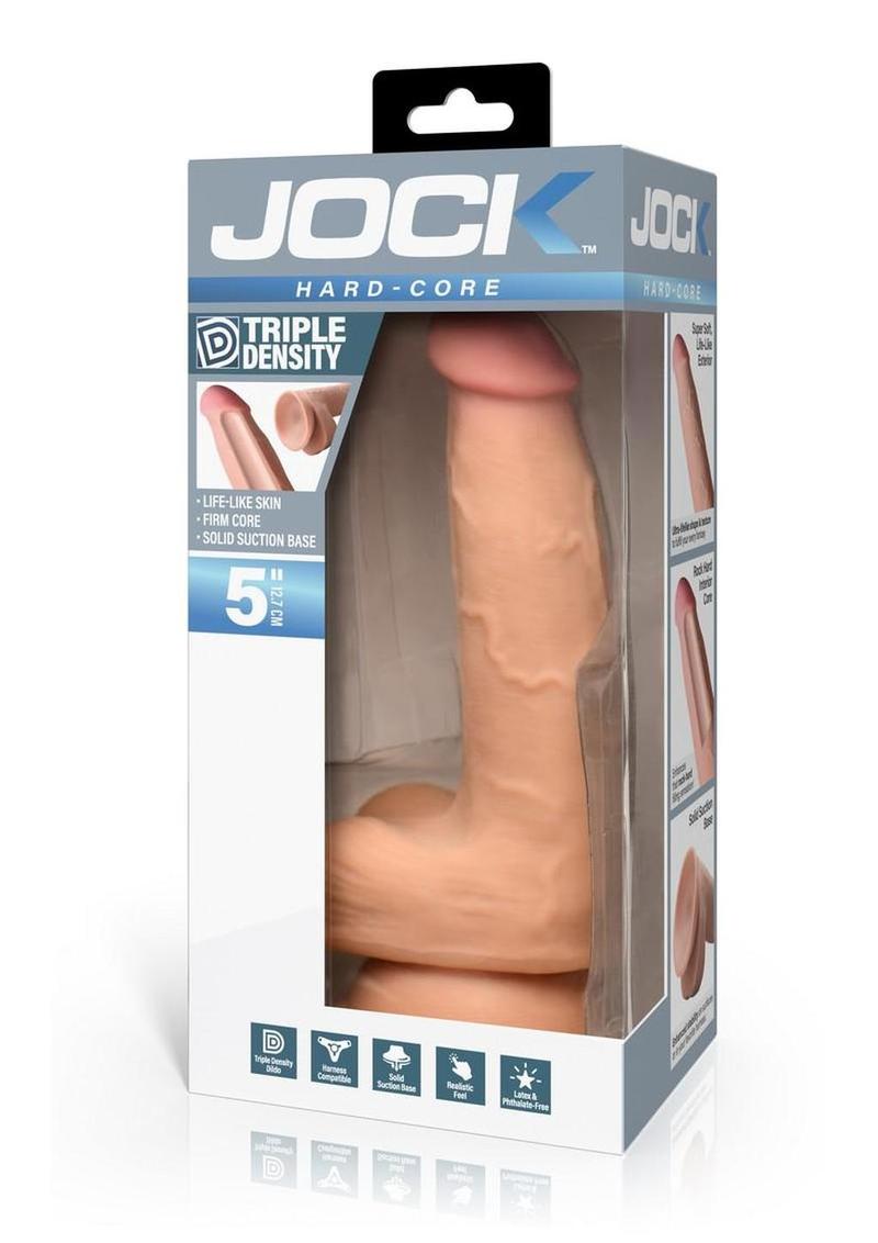 Jock Hard Core Triple Density Dildo with Balls