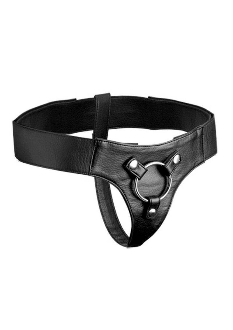 Jock Ryder Adjustable Wide Band Strap-On Harness