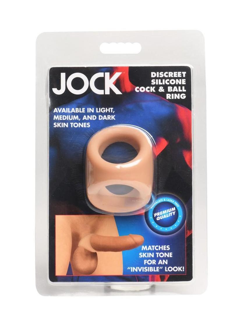 Jock Silicone Cock and Ball Ring