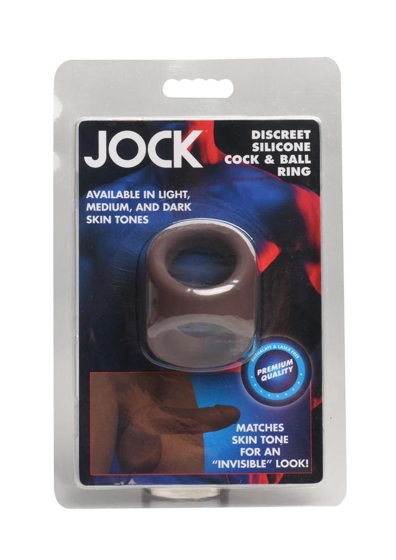 Jock Silicone Cock and Ball Ring