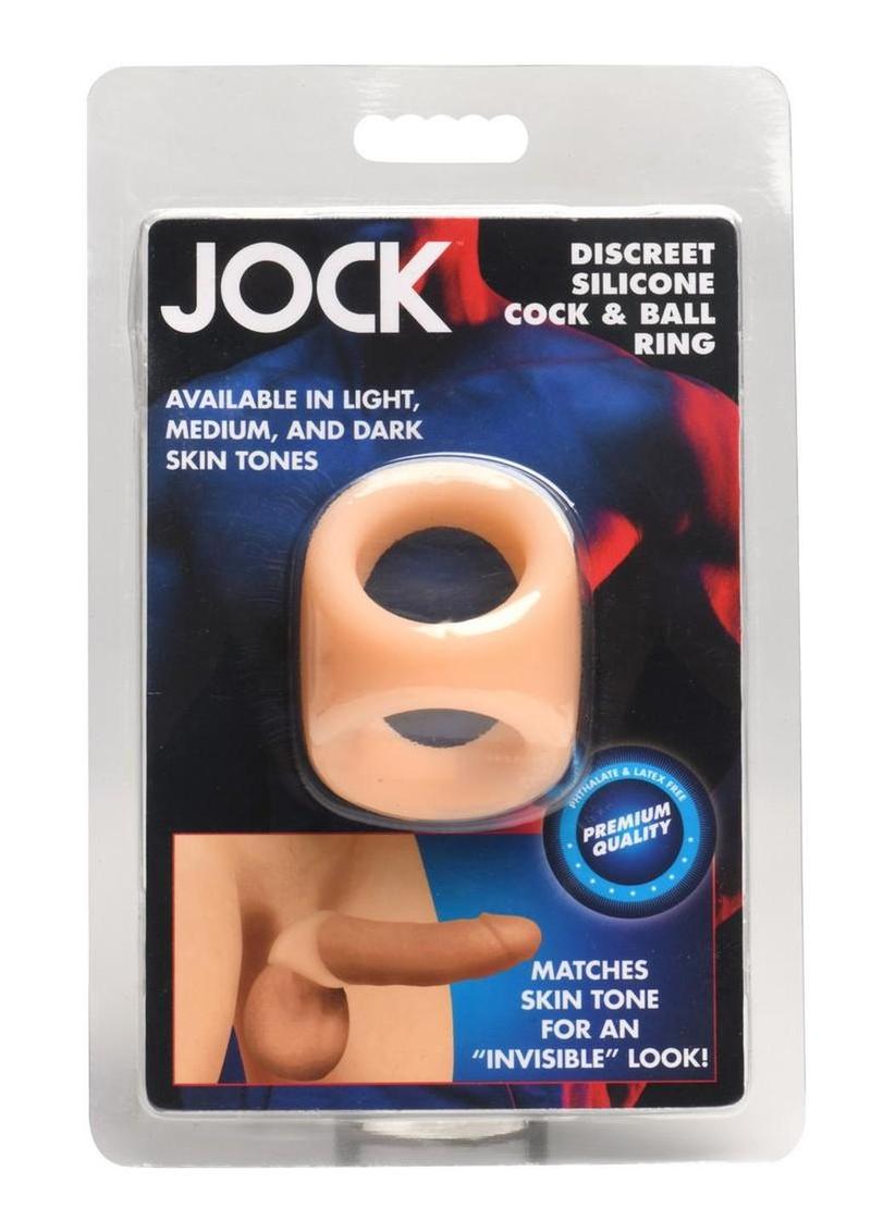Jock Silicone Cock and Ball Ring