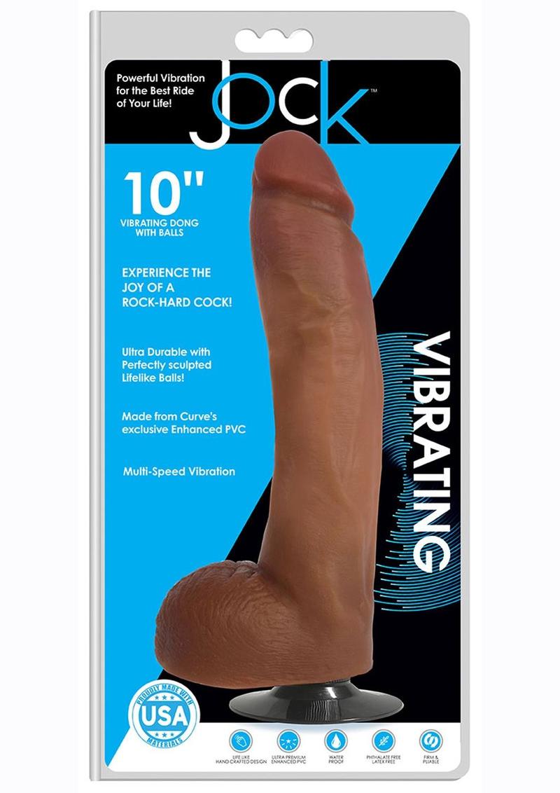 Jock Vibrating Dildo with Balls
