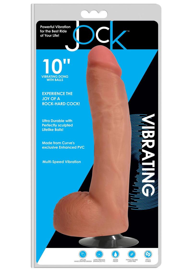 Jock Vibrating Dildo with Balls