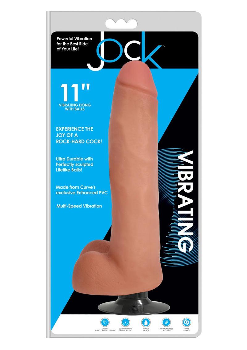Jock Vibrating Dildo with Balls