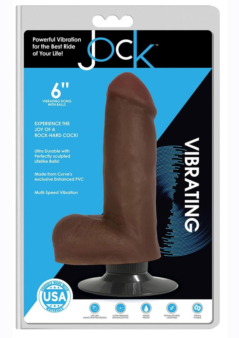 Jock Vibrating Dildo with Balls