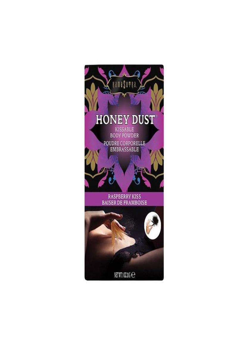 Kama Sutra Honey Dust Kissable Body Powder Raspberry Kiss