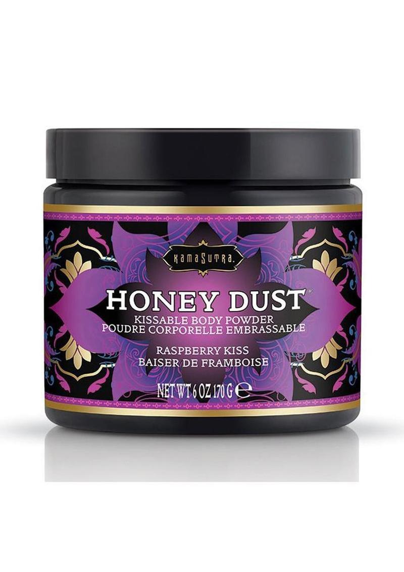 Kama Sutra Honey Dust Kissable Body Powder Raspberry Kiss
