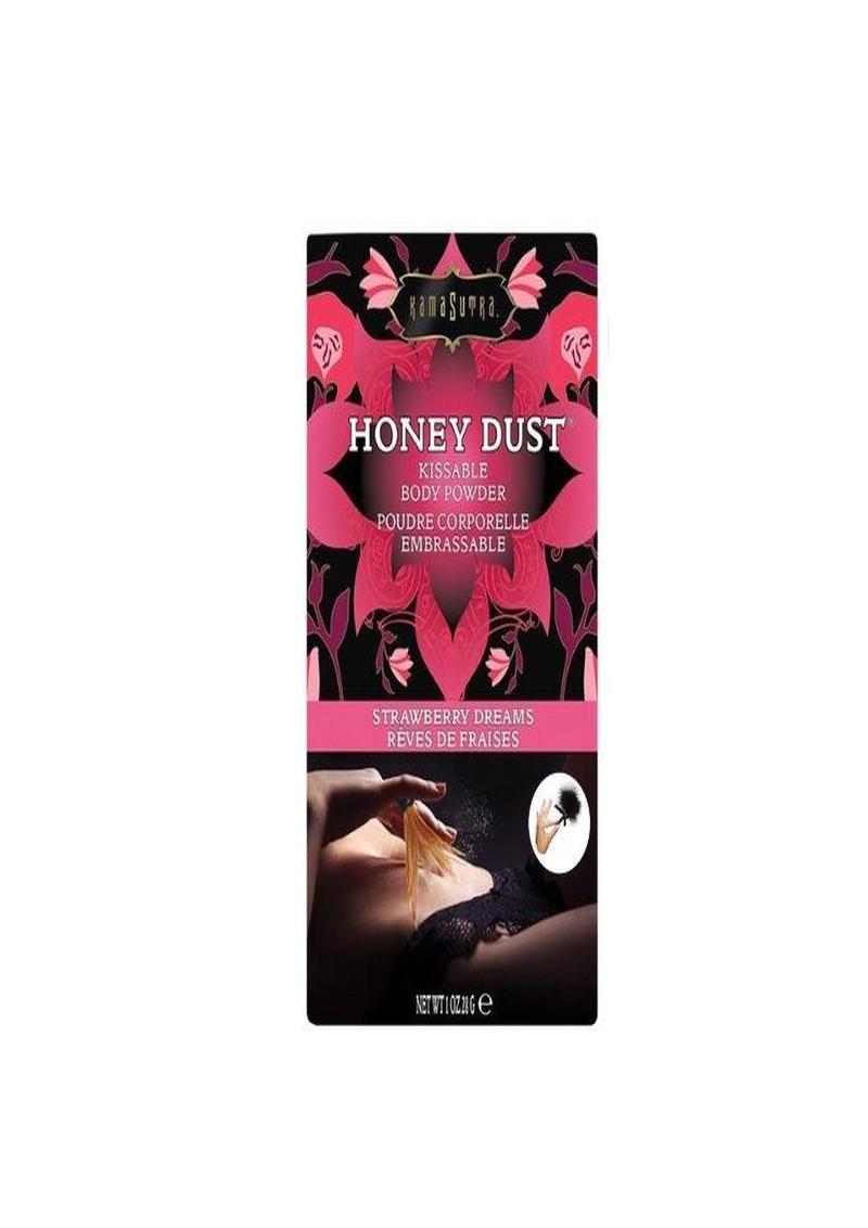 Kama Sutra Honey Dust Kissable Body Powder Strawberry Dreams