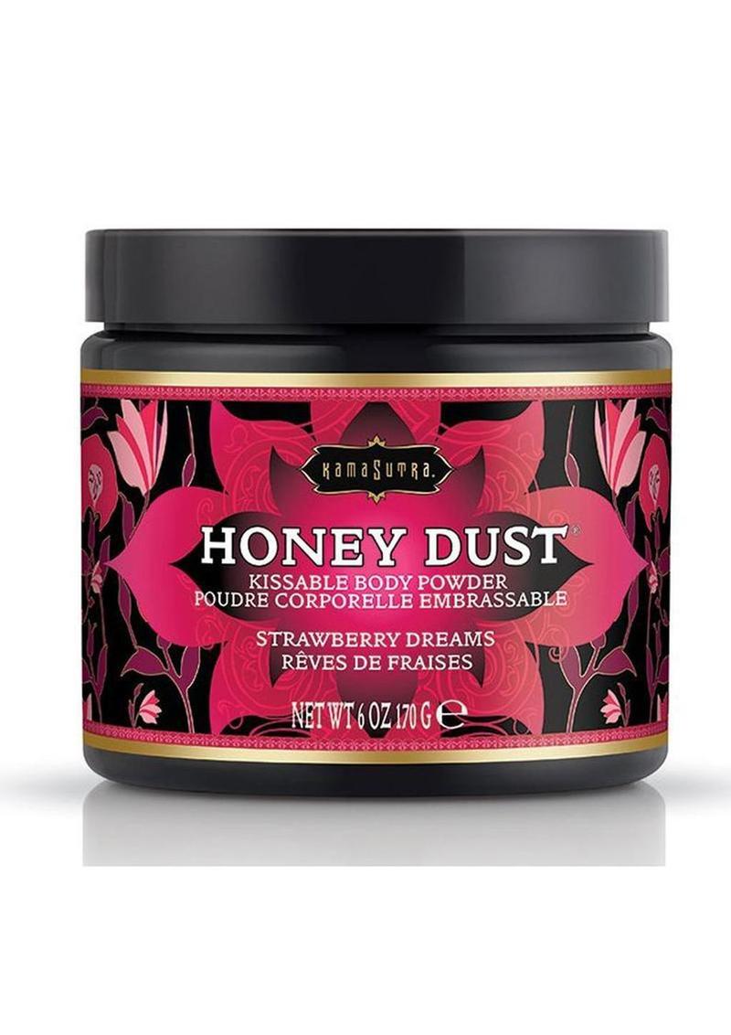 Kama Sutra Honey Dust Kissable Body Powder Strawberry Dreams