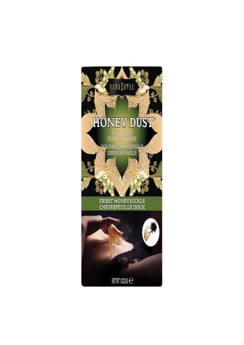 Kama Sutra Honey Dust Kissable Body Powder Sweet Honeysuckle