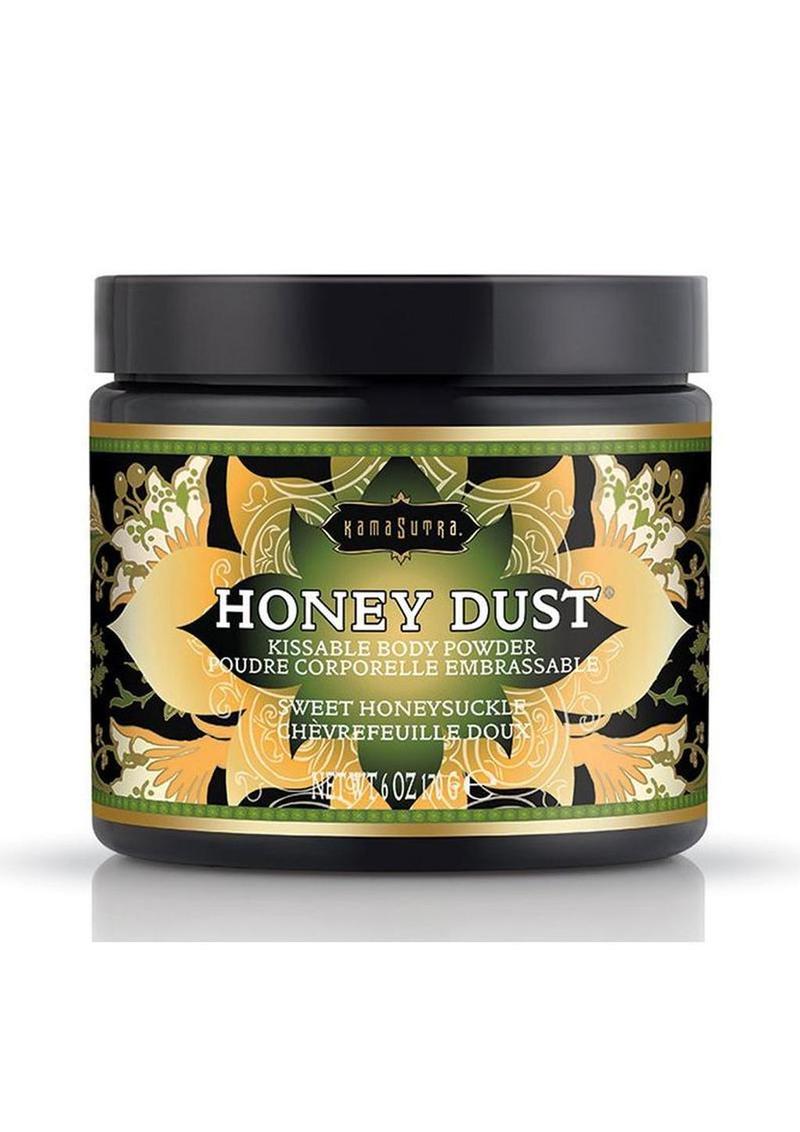 Kama Sutra Honey Dust Kissable Body Powder Sweet Honeysuckle
