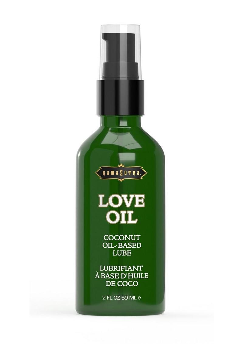 Kama Sutra Love Oil Coconut Oil Based Lubricant and Body Glide