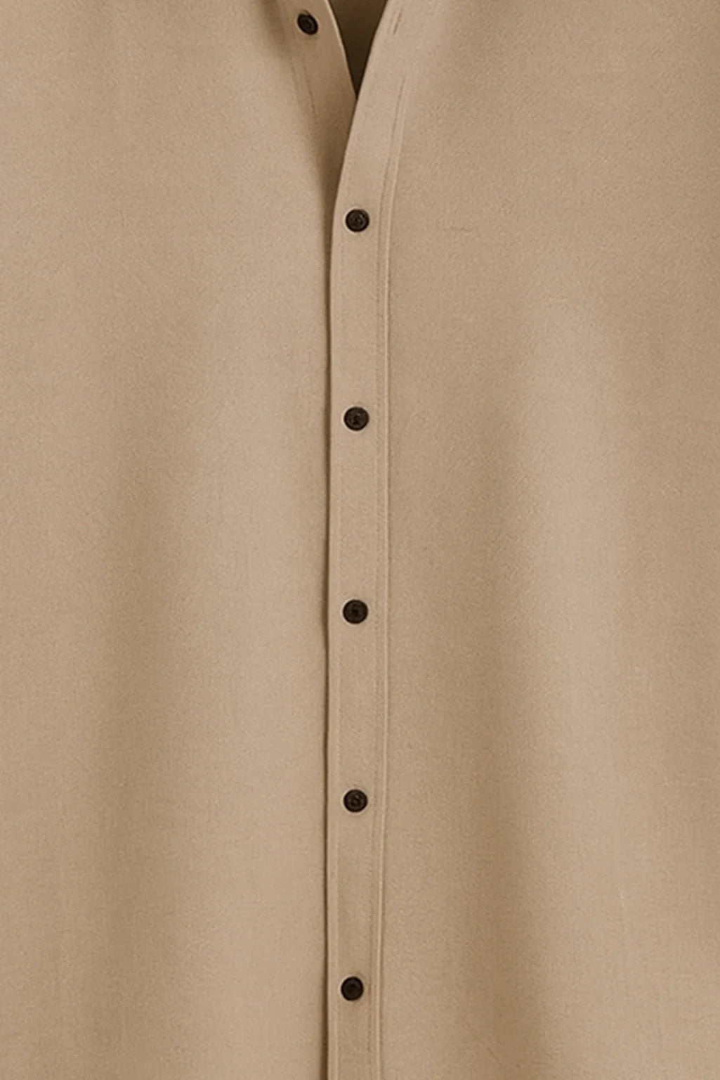Men's Khaki Color Premium Full Sleeve Shirt