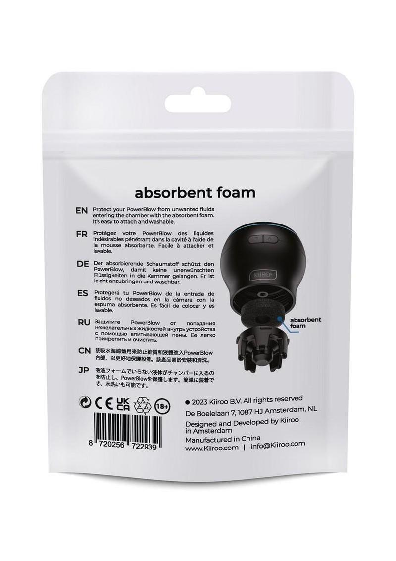 Kiiroo Powerblow Absorbent Foam