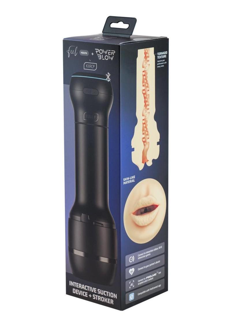 Kiiroo Powerblow and Feel Mouth Stroker Kit - Mouth