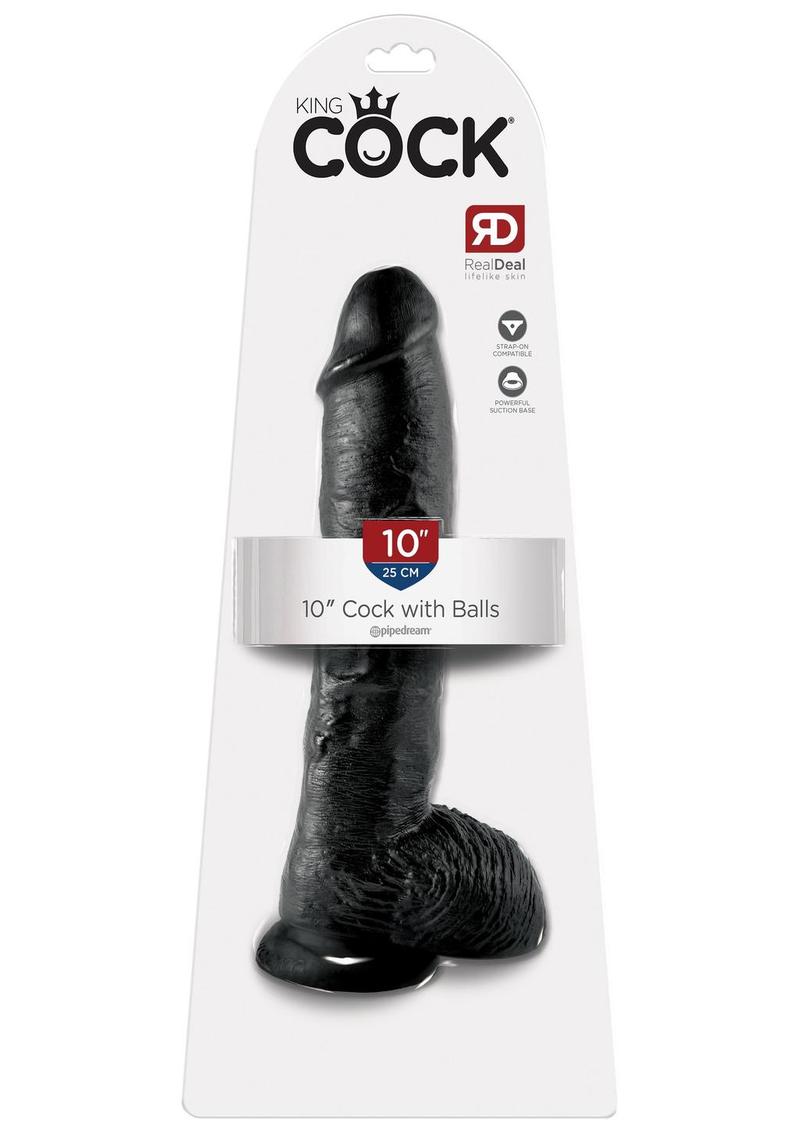 King Cock Dildo with Balls