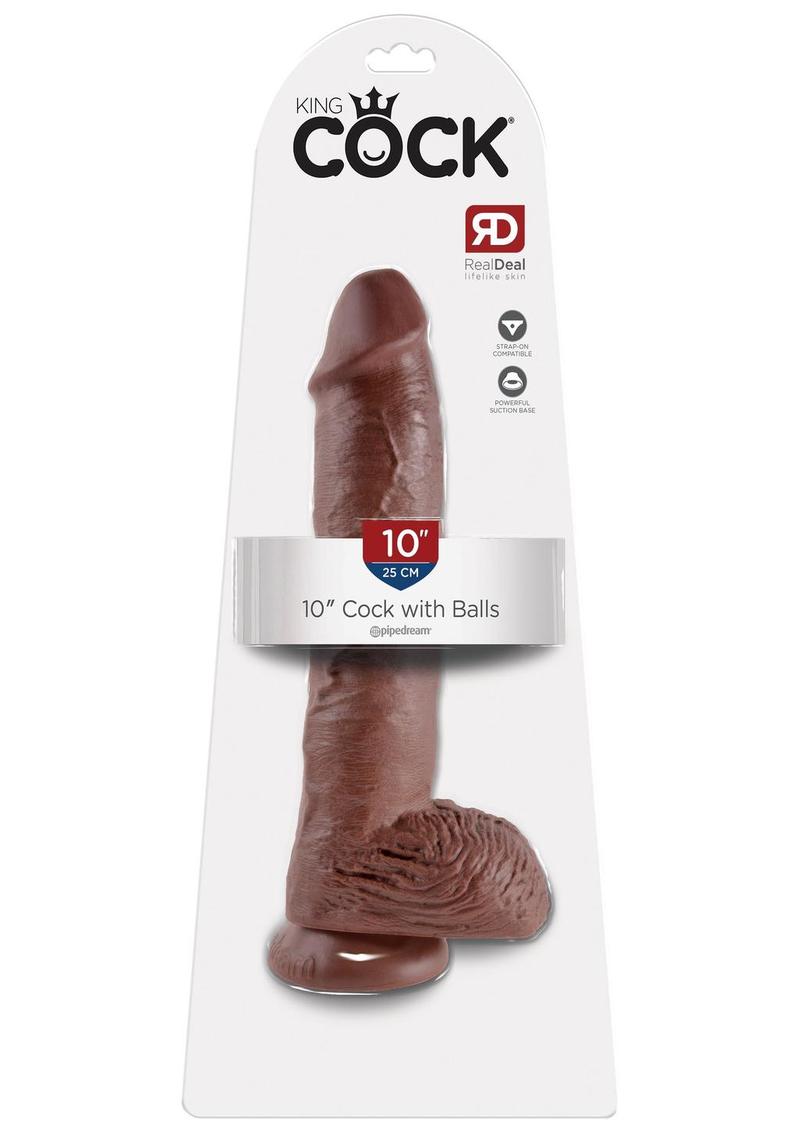 King Cock Dildo with Balls