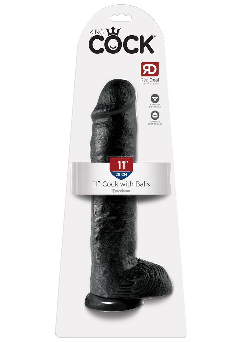 King Cock Dildo with Balls
