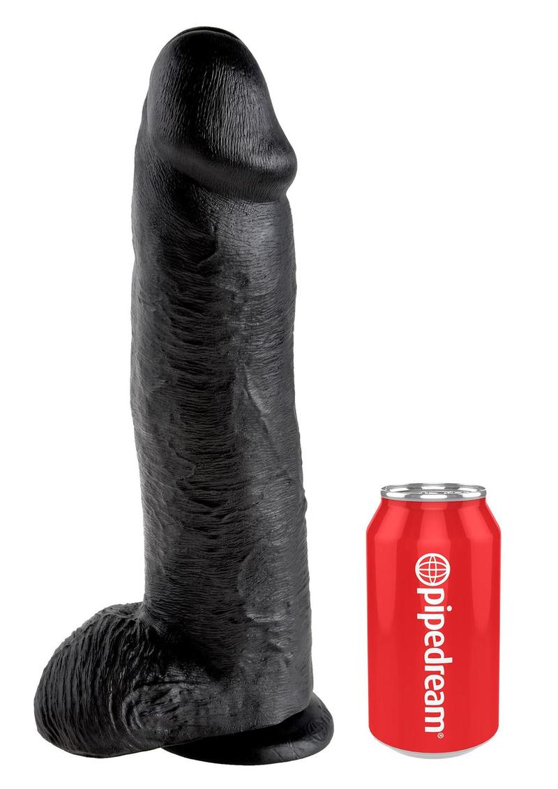 King Cock Dildo with Balls