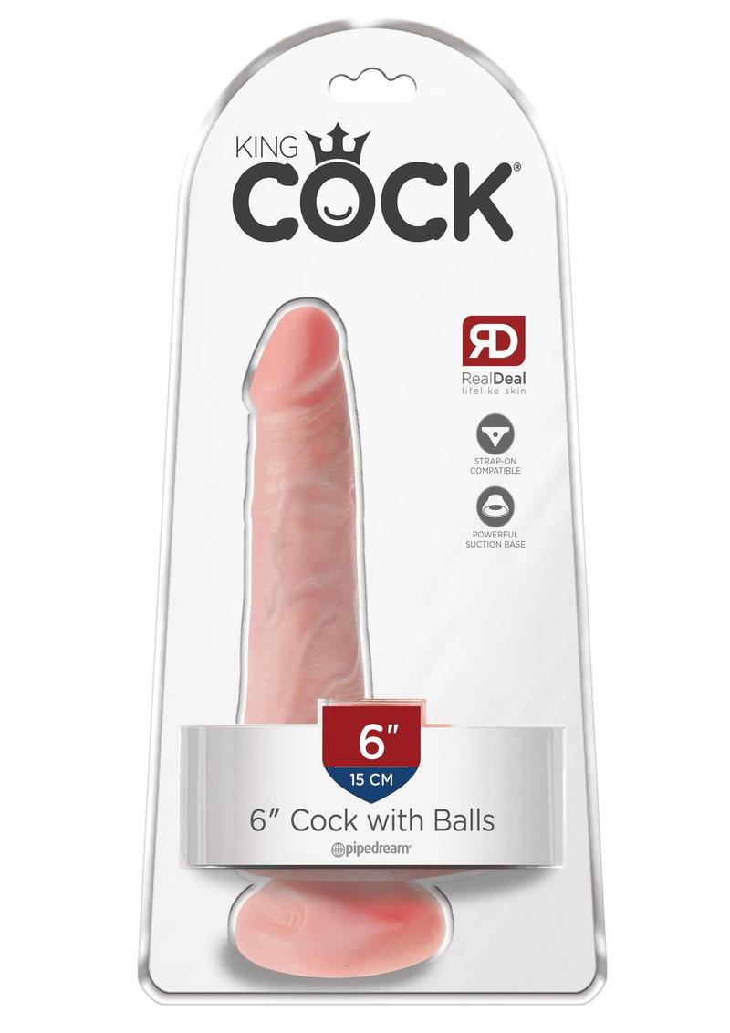 King Cock Dildo with Balls