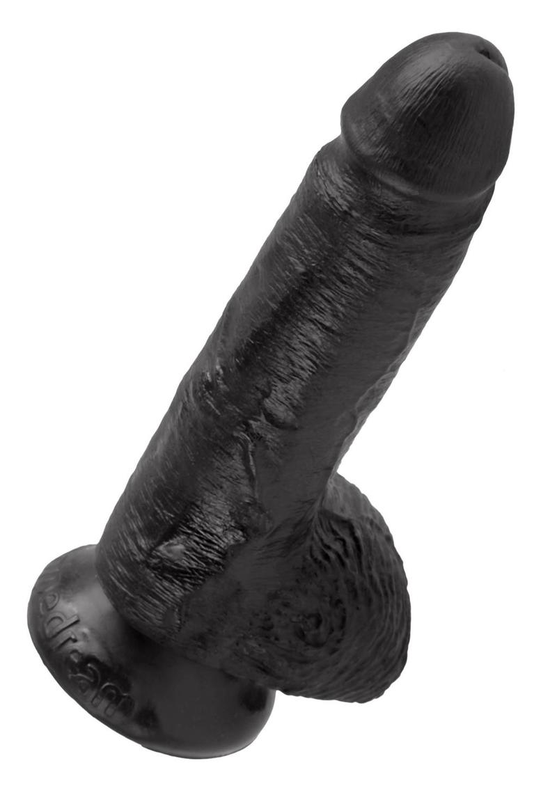 King Cock Dildo with Balls