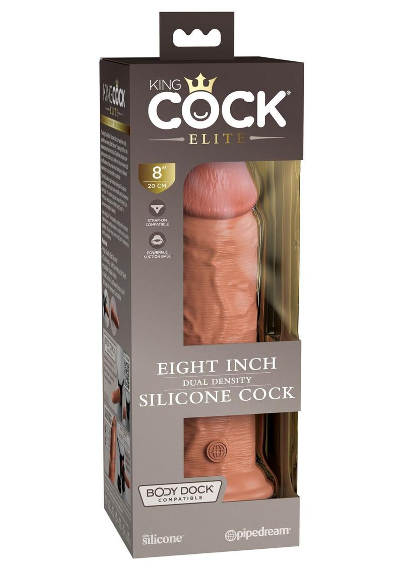King Cock Elite Dual Density Silicone Dildo