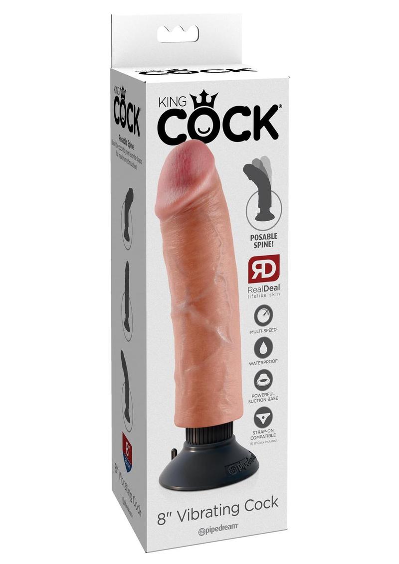 King Cock Vibrating Dildo