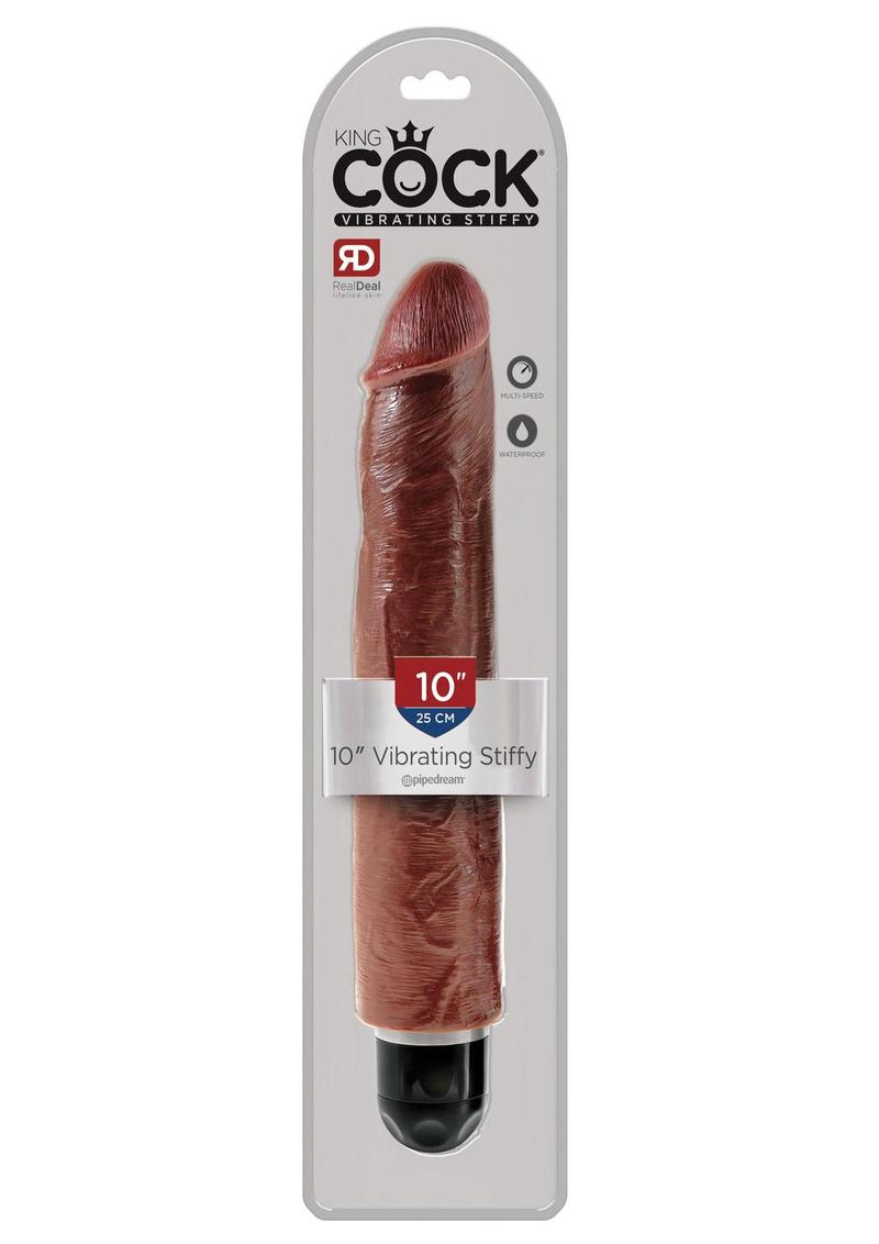 King Cock Vibrating Stiffy Dildo