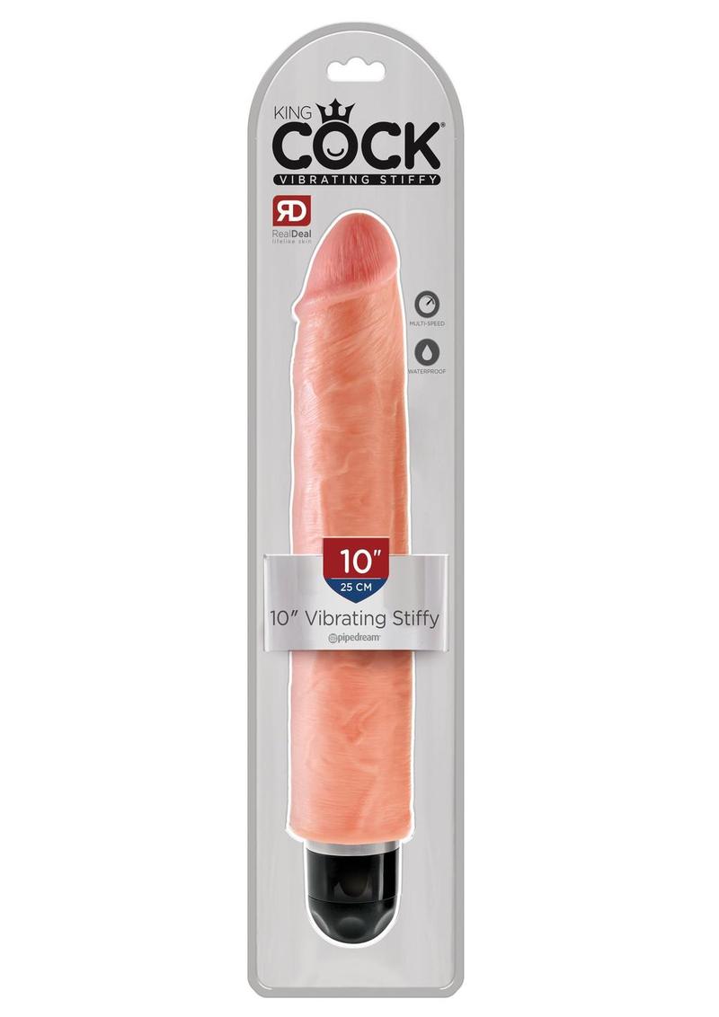 King Cock Vibrating Stiffy Dildo