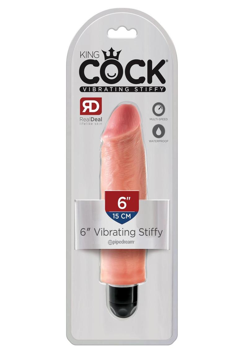 King Cock Vibrating Stiffy Dildo