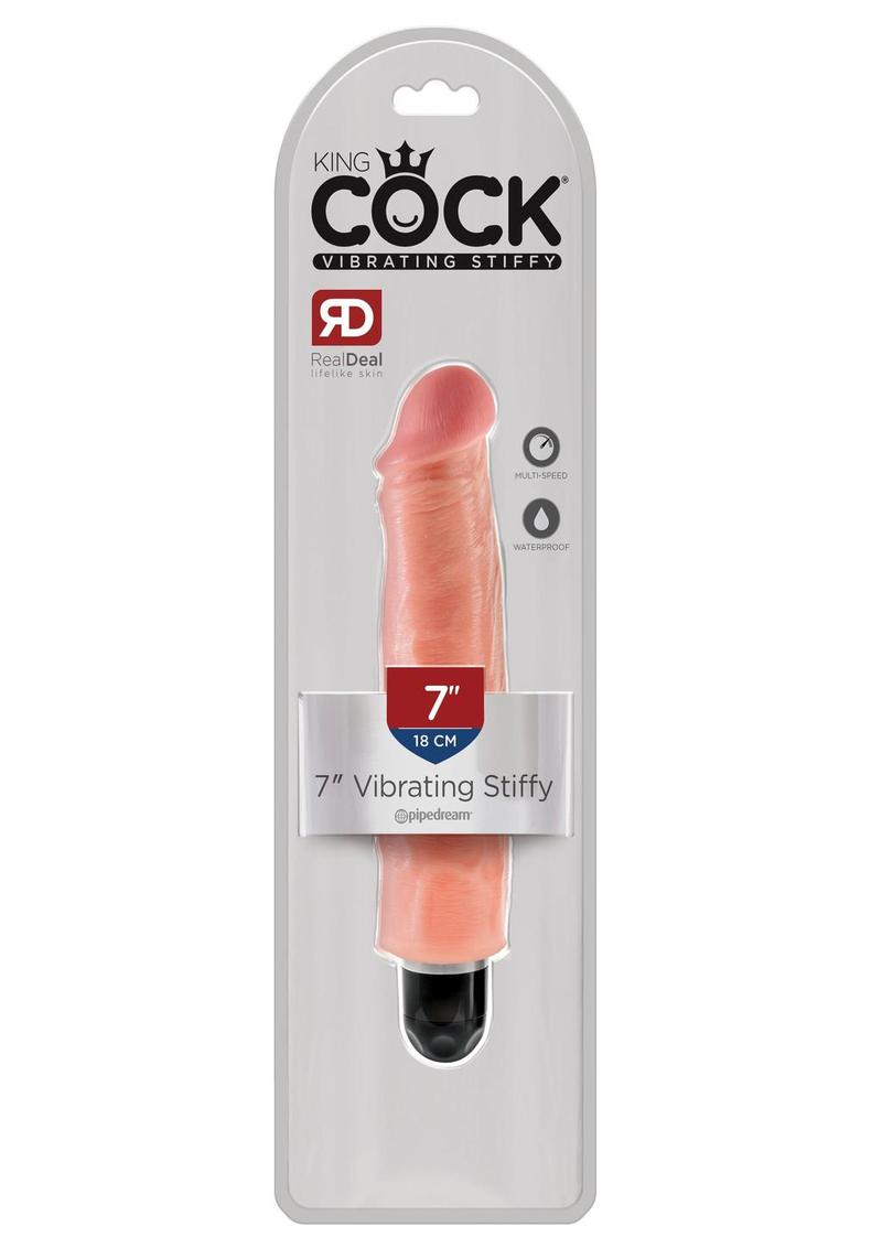 King Cock Vibrating Stiffy Dildo