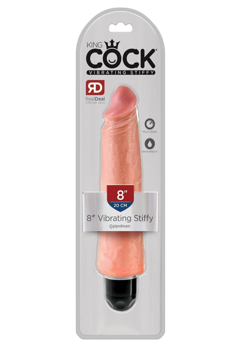 King Cock Vibrating Stiffy Dildo