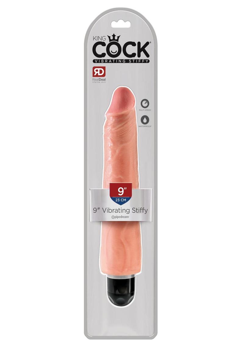 King Cock Vibrating Stiffy Dildo