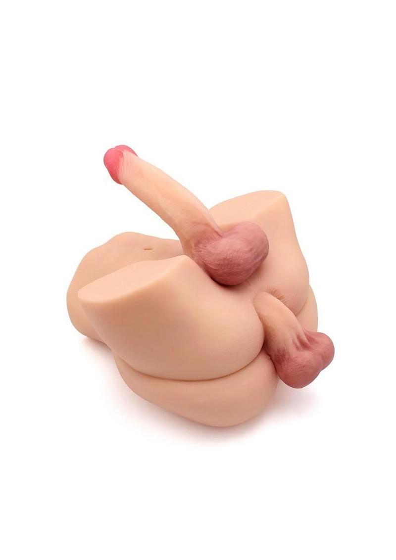 Kiotos Masturbator Penis In Ass and Dildo