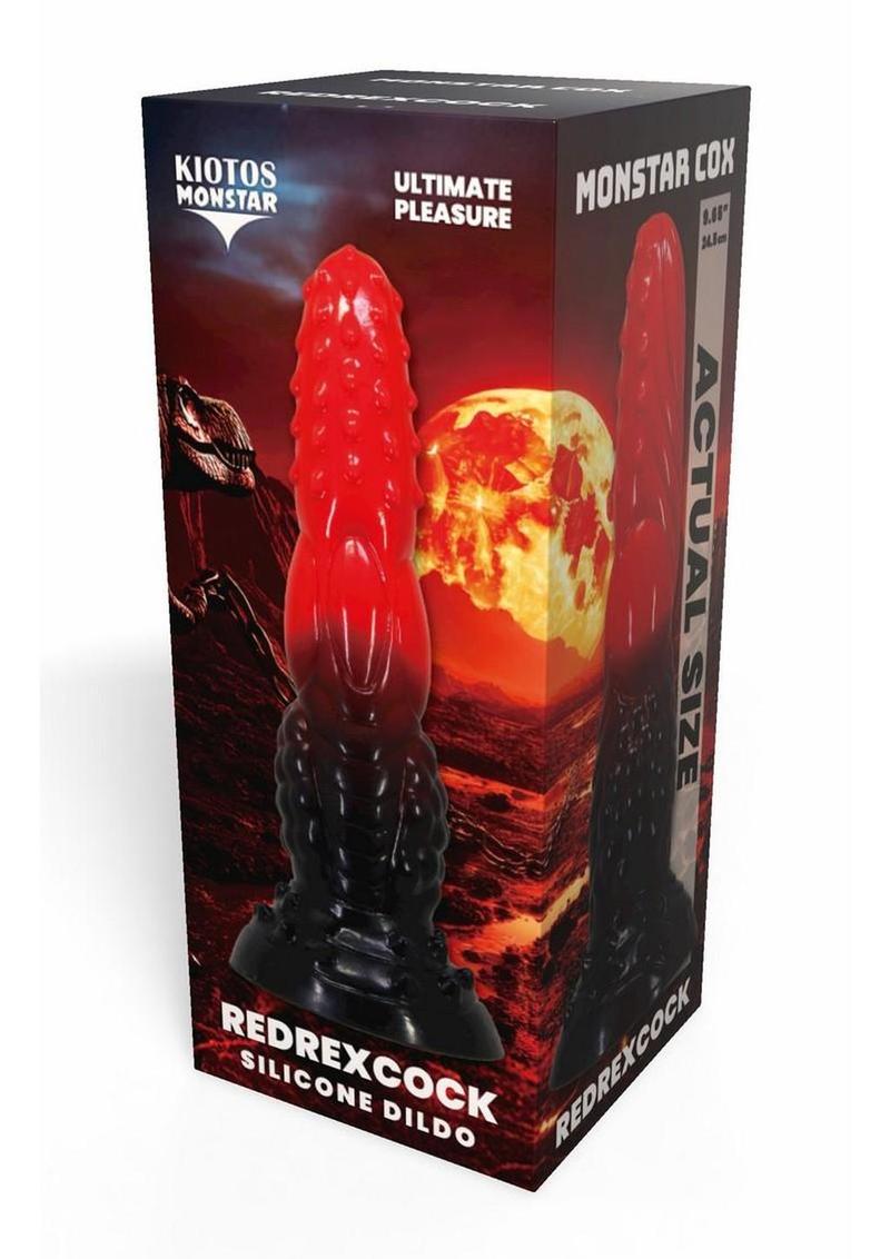Kiotos Monstar Cox Redrex Silicone Cock with Suction Cup