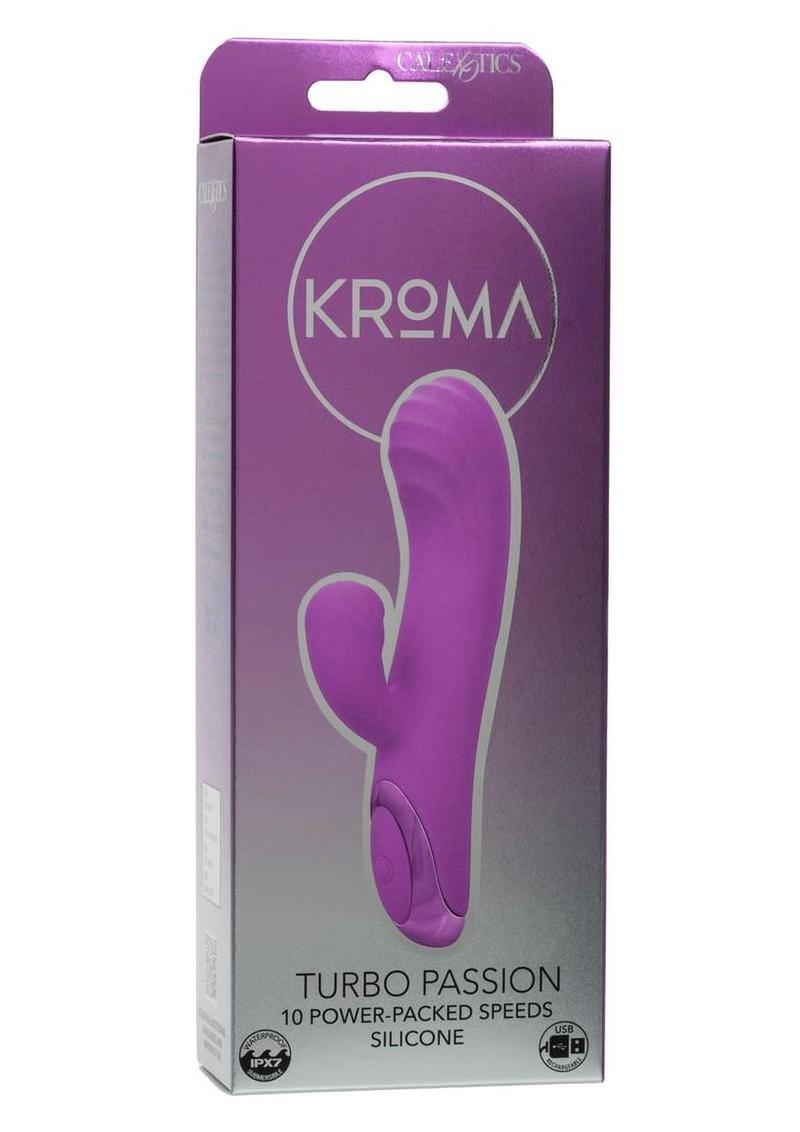 Kroma Turbo Passion Rechargeable Silicone Dual Stimulator