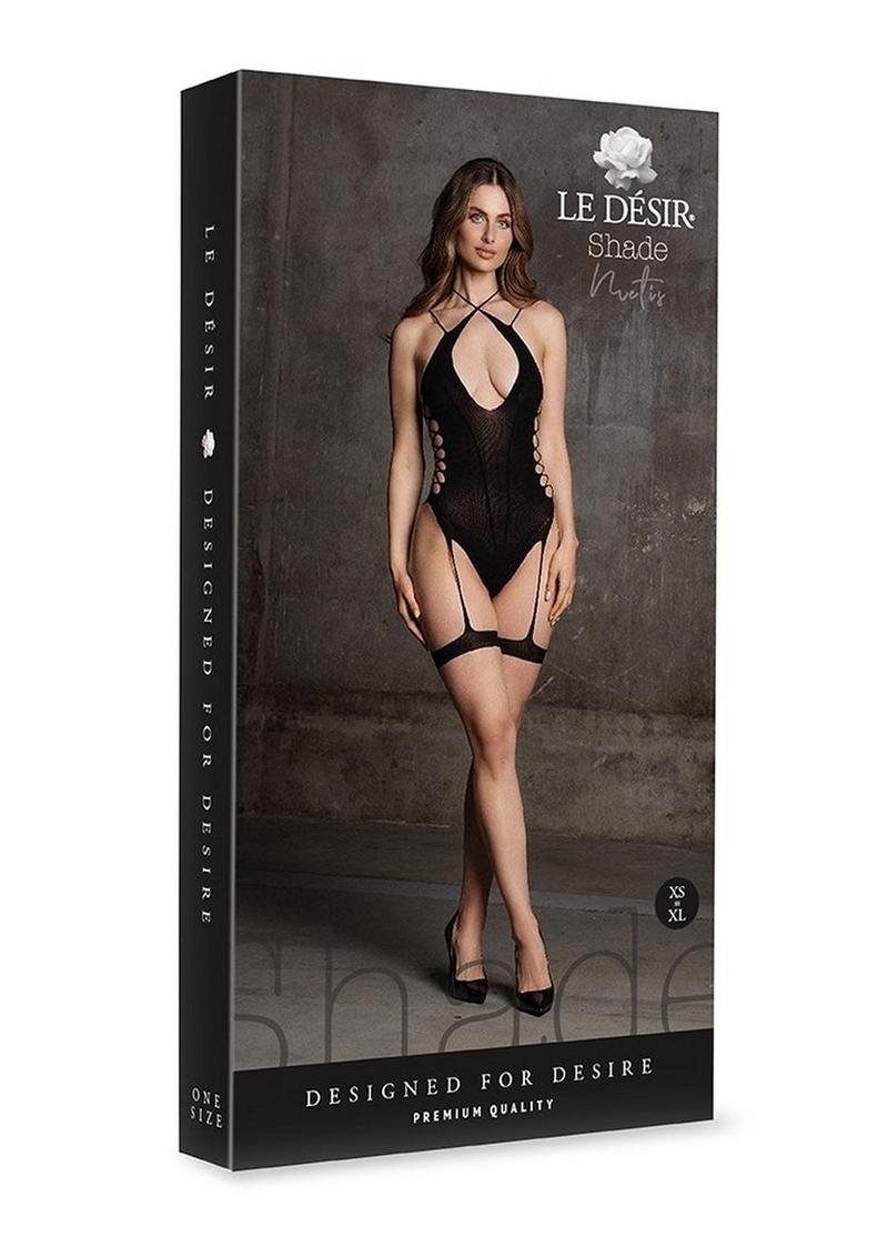 Le Desir Shade Metis Xvi Body with Garter and Crossed Neckline