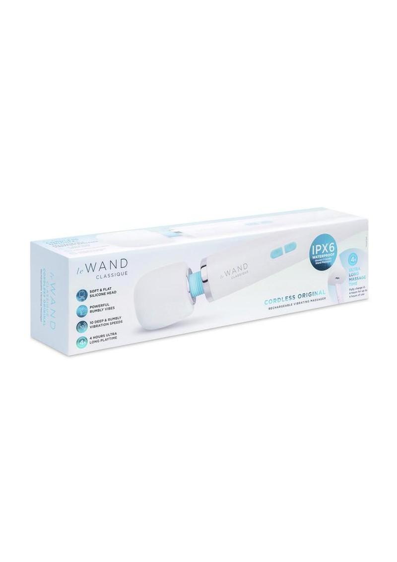 Le Wand Classique Rechargeable Silicone Wand Massager