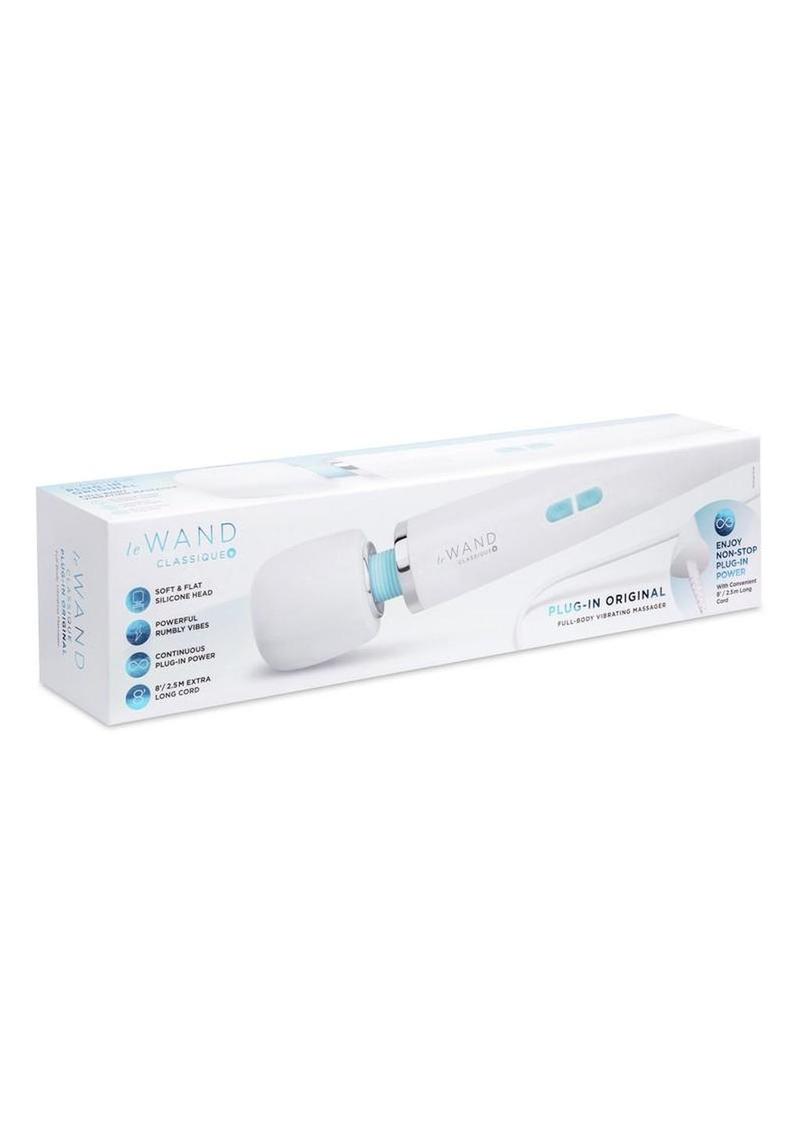 Le Wand Classique Silicone Plug In Wand