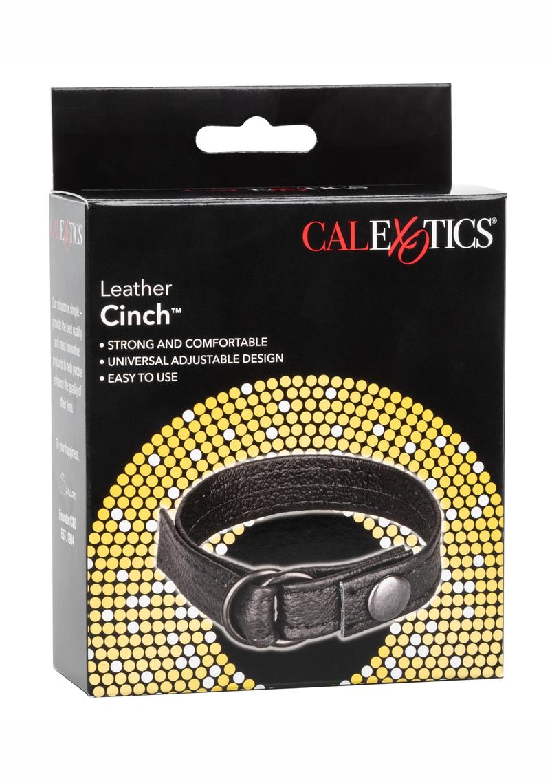 Leather Cinch Cock Ring