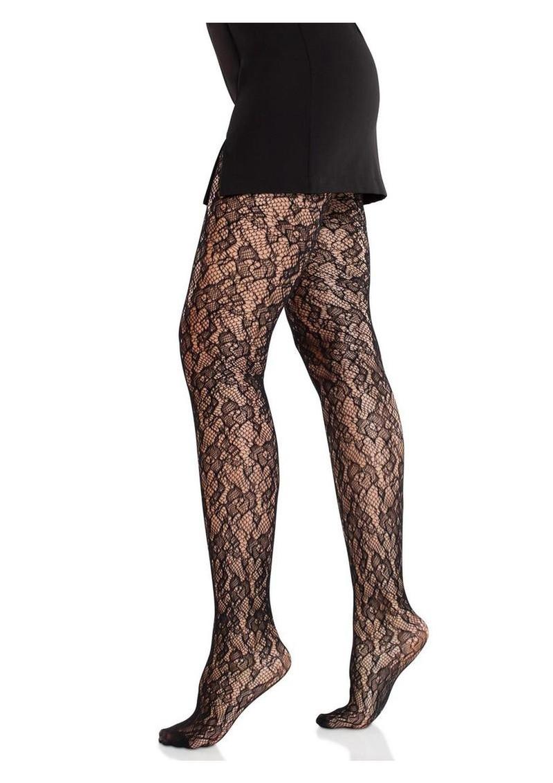 Leg Avenue Camellia Lace Tights