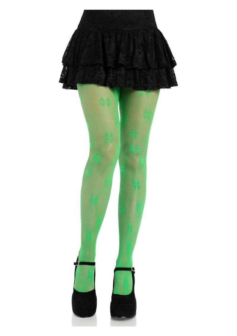 Leg Avenue Clover Net Tights