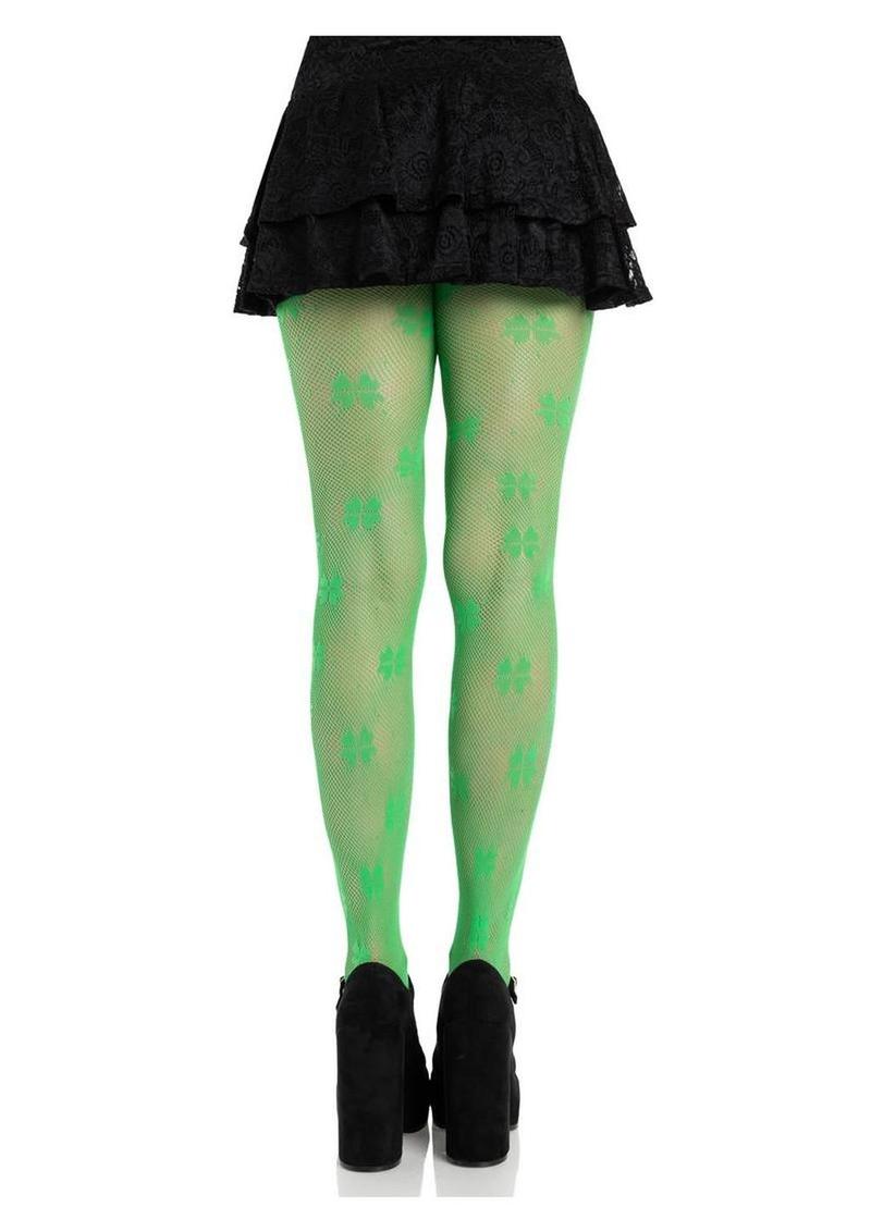 Leg Avenue Clover Net Tights