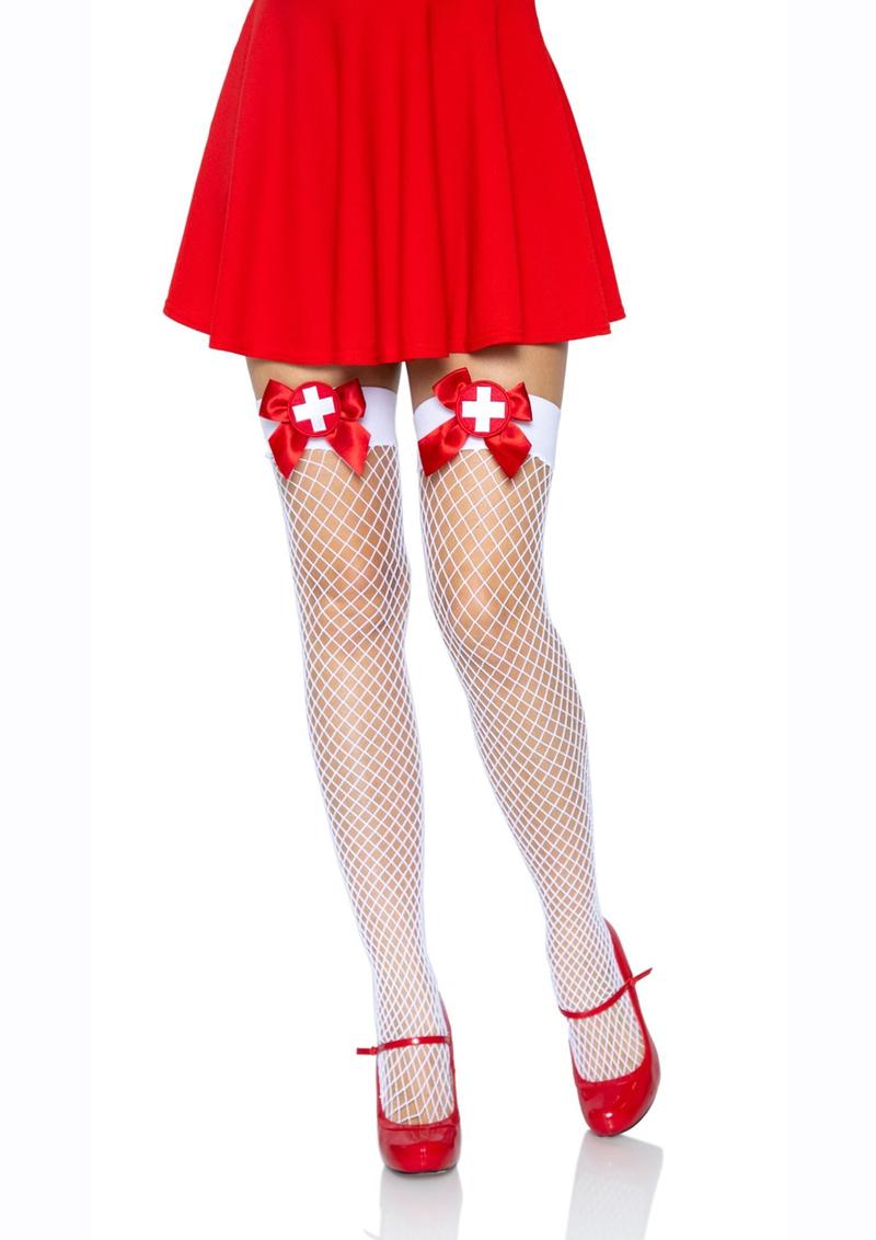 Leg Avenue Industrial Net Thigh High