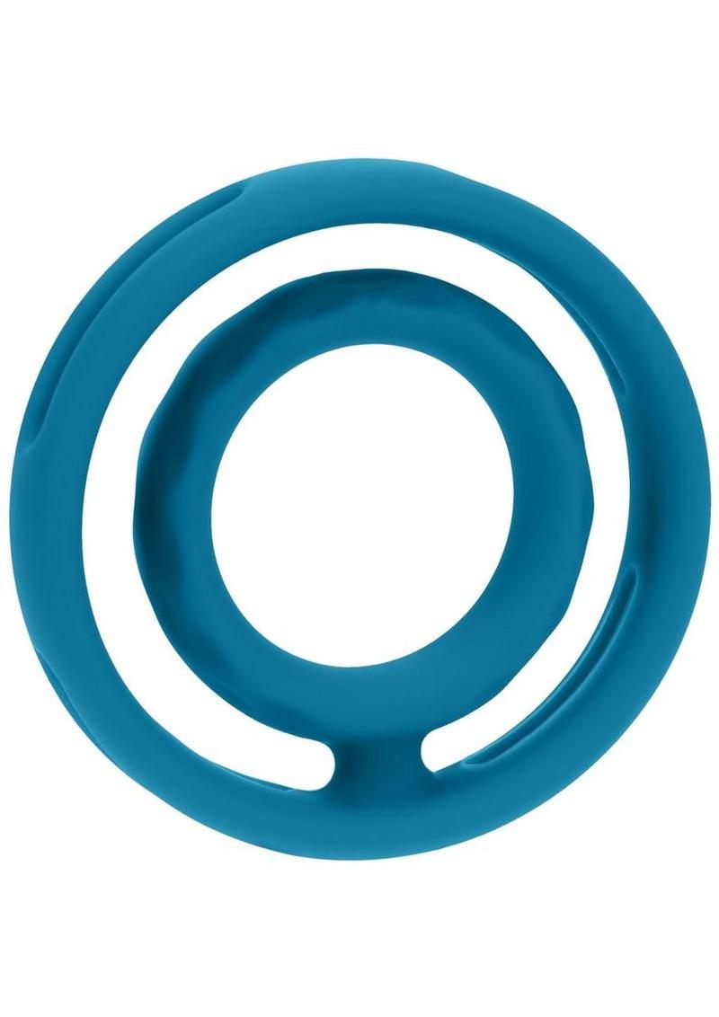 Levelz Classic Grooved Silicone Cock and Ball Ring
