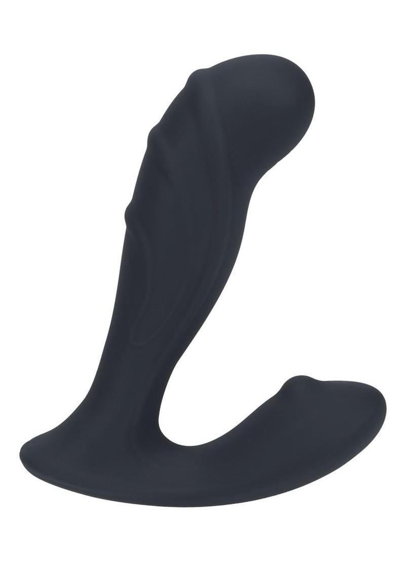 Levelz Ribbed Vibrating Silicone Rechargeable Prostate Stimulator