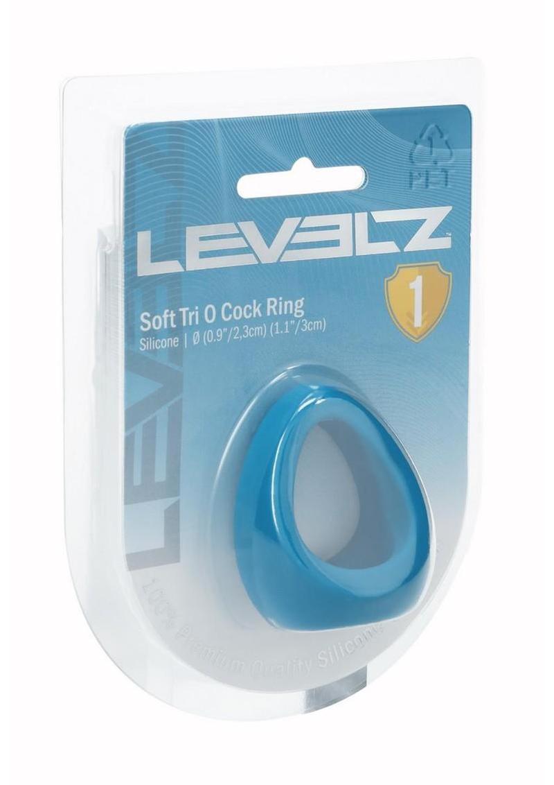 Levelz Soft Tri O Silicone Cock Ring